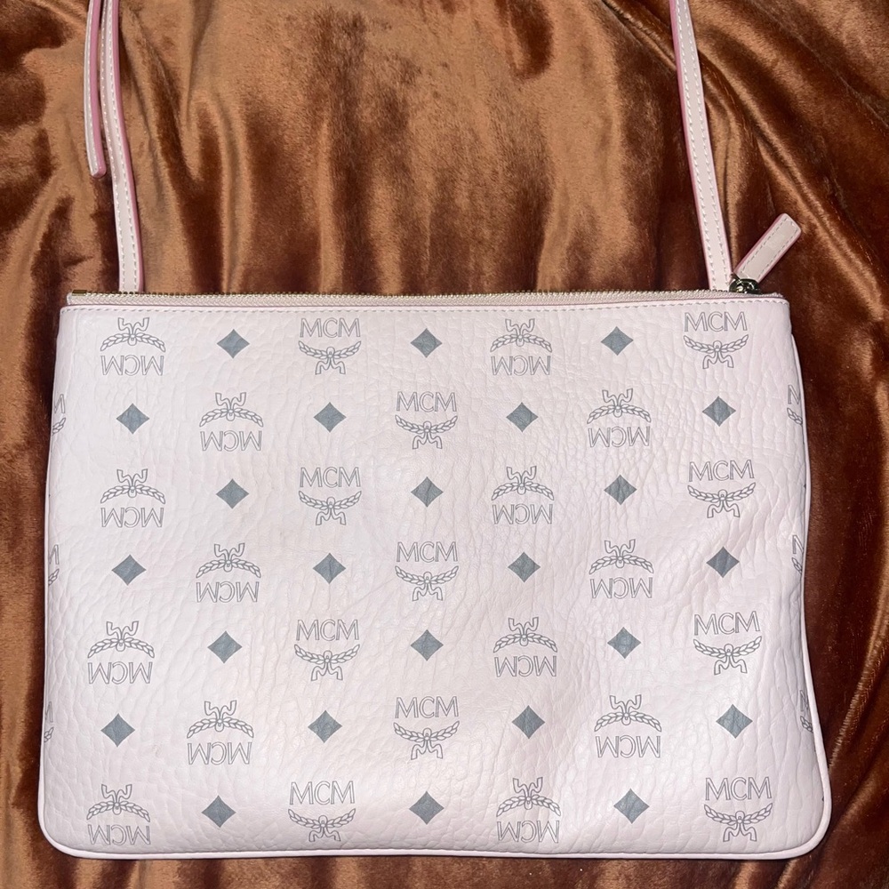 MCM Pale pink crossbody Bag